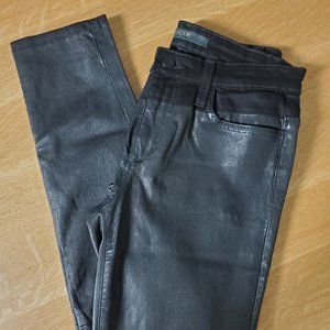 Joe's Jeans - UNWORN Rosabelle Black Leather Moto Pant - Size 28